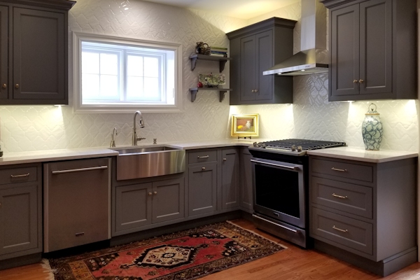 Timeless Gray Kitchen - Doylestown, PA